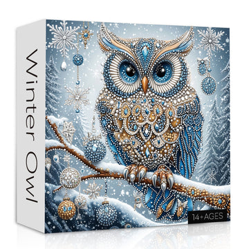 Winter Owl Jigsaw Puzzle 1000 piezas